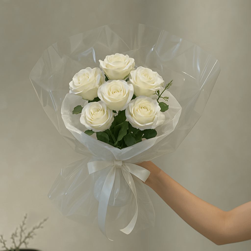 화이트 로즈의 우아함